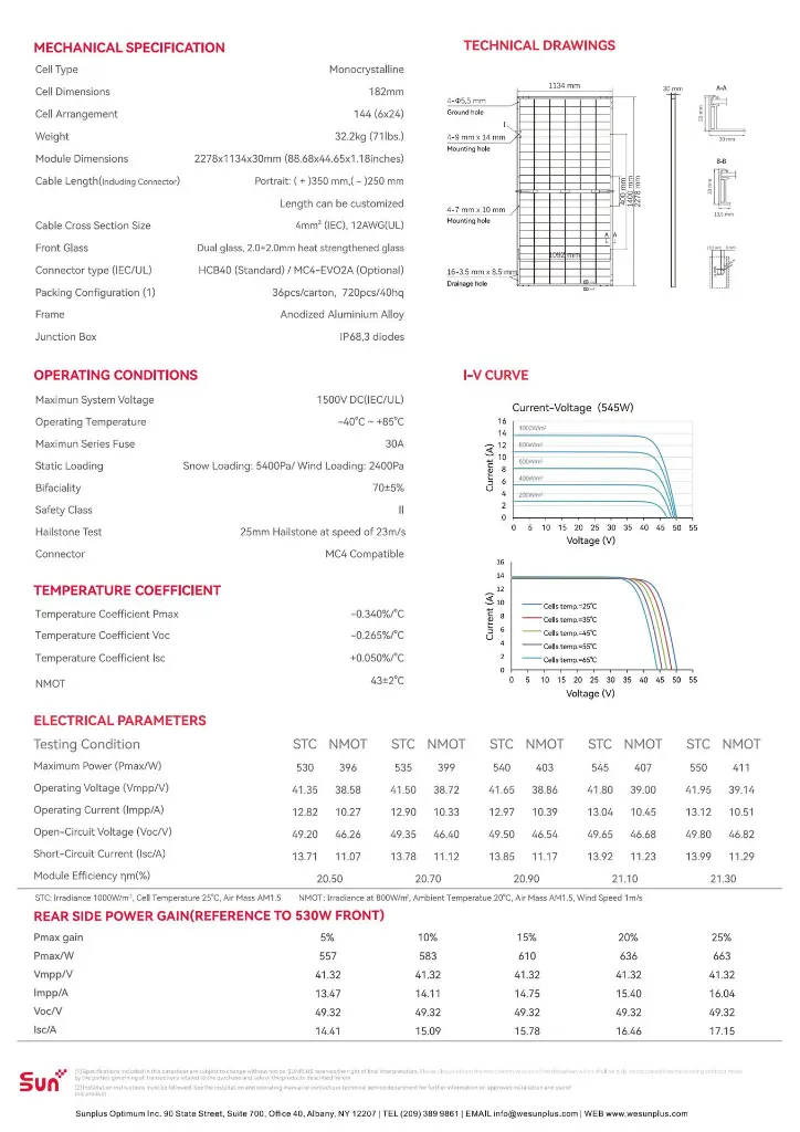 SUNPLUS 550 Bifacial DATASHEET-imágenes-1.webp