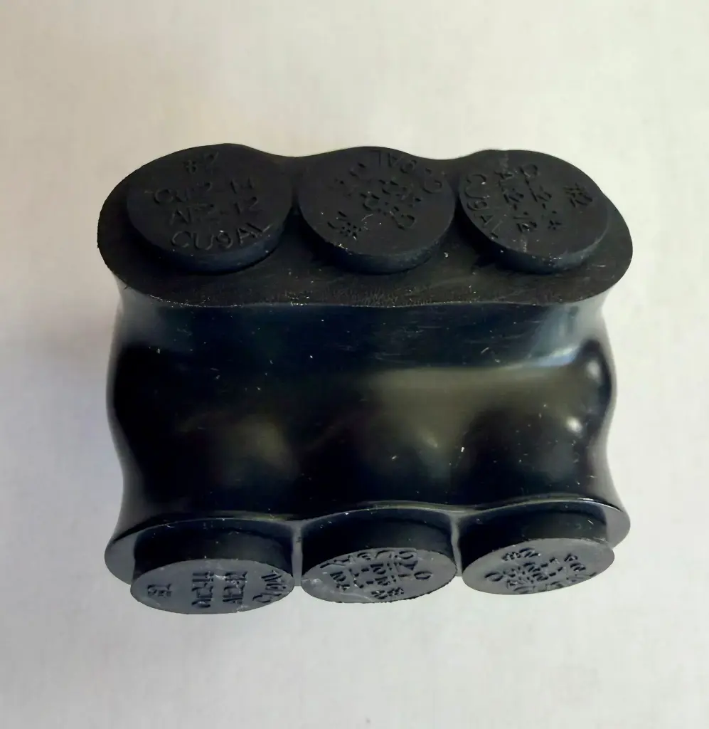 [conector3way20] Wire connector 3way 2/0 awg